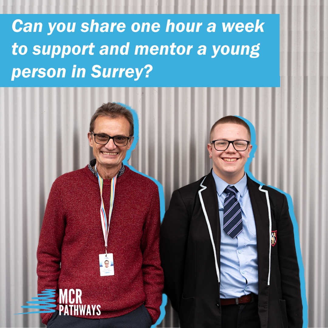 MCR Pathways – Mentoring for Young People in Surrey – St Mary's Church ...